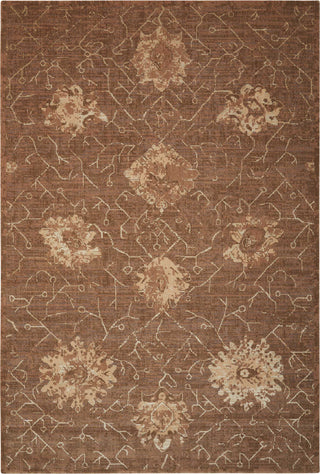 Nourison Silken Allure SLK08 Chocolate Area Rug