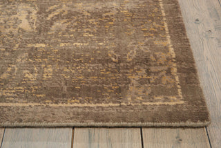 Nourison Silken Allure SLK19 Mushroom Area Rug Detail Image