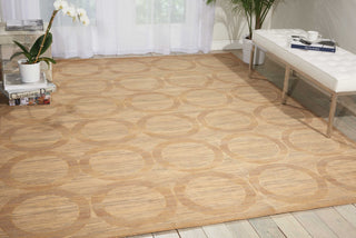 Nourison Silken Allure SLK21 Sand Area Rug Room Image Feature