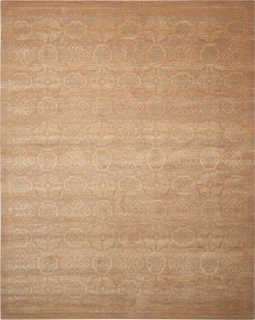 Nourison Silken Allure SLK25 Beige Area Rug 7'9'' X 9'9''