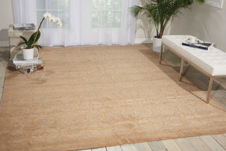 Nourison Silken Allure SLK25 Beige Area Rug Room Image Feature