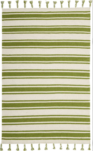 Nourison Solano SLN01 Ivory/Green Area Rug 4' X 6'6''