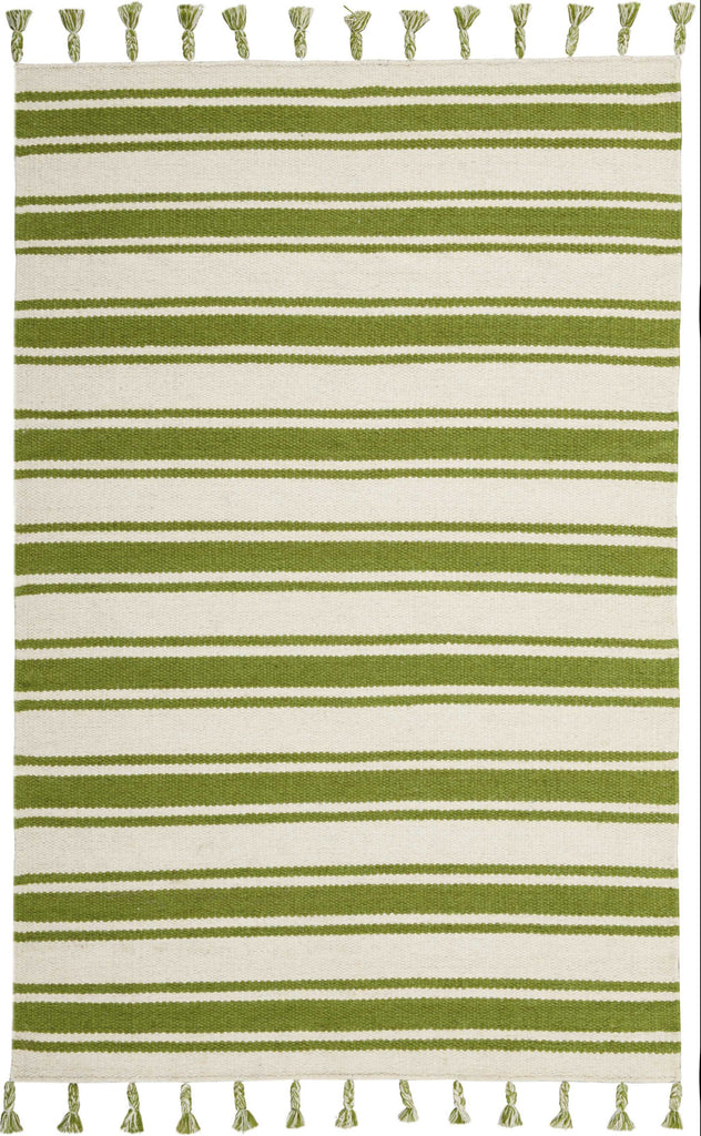 Nourison Solano SLN01 Ivory/Green Area Rug