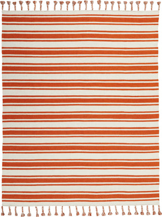 Nourison Solano SLN01 Ivory/Orange Area Rug Main Image