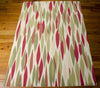 Nourison Sun and Shade SND01 Bits Pieces Blossom Area Rug by Waverly 6' X 8' Floor Shot Feature