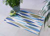 Nourison Sun and Shade SND01 Bits Pieces Seaglass Area Rug by Waverly Room Image