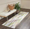 Nourison Sun and Shade SND01 Bits Pieces Violet Area Rug by Waverly Room Scene 5