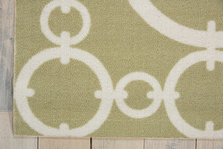 Nourison Sun and Shade SND02 Connected Citrine Area Rug by Waverly Corner Image