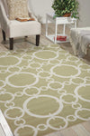 Nourison Sun and Shade SND02 Connected Citrine Area Rug by Waverly Room Image