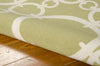 Nourison Sun and Shade SND02 Connected Citrine Area Rug by Waverly 6' X 8' Texture Shot