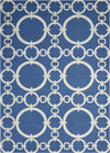 Nourison Sun and Shade SND02 Connected Navy Area Rug by Waverly