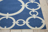 Nourison Sun and Shade SND02 Connected Navy Area Rug by Waverly Corner Image