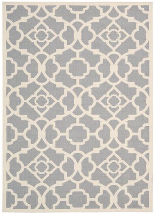 Nourison Sun and Shade SND04 Lovely Lattice Grey Area Rug by Waverly main image