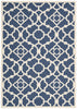 Nourison Sun and Shade SND04 Lovely Lattice Lapis Area Rug by Waverly main image