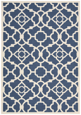 Nourison Sun and Shade SND04 Lovely Lattice Lapis Area Rug by Waverly main image