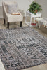 Nourison Sun and Shade SND10 Pattern Destinations Graphite Area Rug by Waverly Room Scene Featured