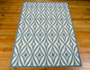 Nourison Sun and Shade SND19 Centro Azure Area Rug by Waverly 6' X 8' Floor Shot