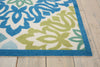 Nourison Sun and Shade SND23 Sweet Things Marine Area Rug by Waverly Corner 