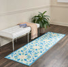 Nourison Sun and Shade SND29 Starry Eyed Porcelain Area Rug by Waverly Room Image Feature
