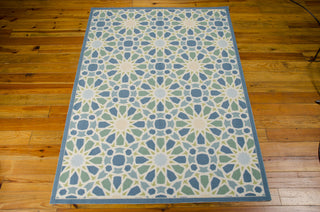 Nourison Sun and Shade SND29 Starry Eyed Porcelain Area Rug by Waverly 6' X 8' Floor Shot