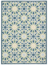 Nourison Sun and Shade SND29 Starry Eyed Porcelain Area Rug by Waverly
