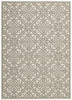 Nourison Sun and Shade SND31 Lace It Up Stone Area Rug by Waverly main image