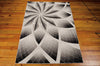 Nourison Soho SOH03 Grey Area Rug Main Image Feature