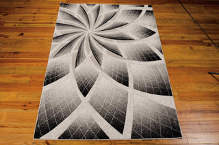 Nourison Soho SOH03 Grey Area Rug Main Image Feature