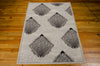 Nourison Soho SOH08 Ash Area Rug 6' X 8' Floor Shot Feature