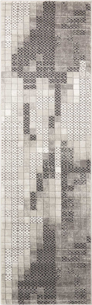 Nourison Soho SOH07 Grey Area Rug