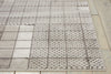 Nourison Soho SOH07 Grey Area Rug Detail Image