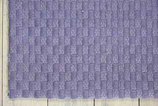 Nourison Sojourn SOJ01 Purple Area Rug Corner Image