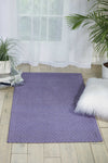 Nourison Sojourn SOJ01 Purple Area Rug Room Image Feature