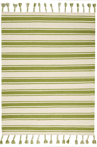 Solano SLN01 Ivory/Green Area Rug by Nourison Main Image