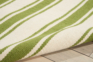 Nourison Solano SLN01 Ivory/Green Area Rug Detail Image