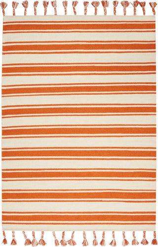 Nourison Solano SLN01 Ivory/Orange Area Rug main image