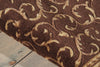 Nourison Somerset ST02 Brown Area Rug Detail Image