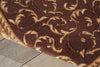 Nourison Somerset ST02 Brown Area Rug Detail Image