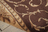 Nourison Somerset ST02 Brown Area Rug Detail Image