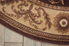 Nourison Somerset ST02 Brown Area Rug Corner Image