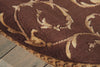 Nourison Somerset ST02 Brown Area Rug Detail Image