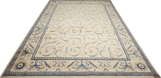 Nourison Somerset ST02 Ivory Blue Area Rug 