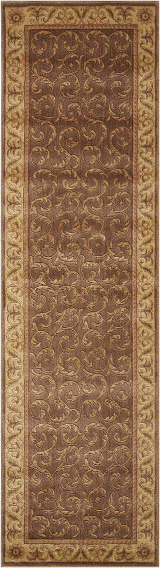 Nourison Somerset ST02 Khaki Area Rug 2'3'' X 8' Runner