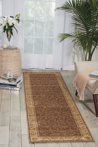 Nourison Somerset ST02 Khaki Area Rug Room Image