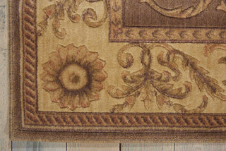 Nourison Somerset ST02 Khaki Area Rug Corner Image