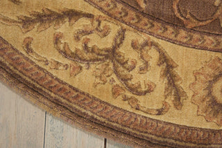 Nourison Somerset ST02 Khaki Area Rug Corner Image