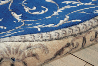 Nourison Somerset ST02 Navy Area Rug Pile