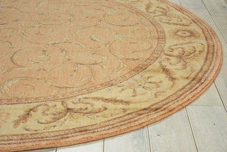 Nourison Somerset ST02 Peach Area Rug Detail Image