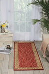 Nourison Somerset ST02 Red Area Rug Room Image Feature