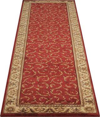 Nourison Somerset ST02 Red Area Rug Runner Image